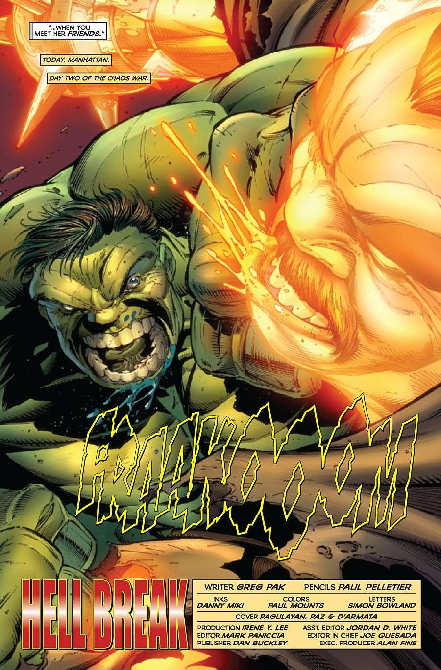 Incredible Hulks #619 (Chaos War Tie-In) Prv72629