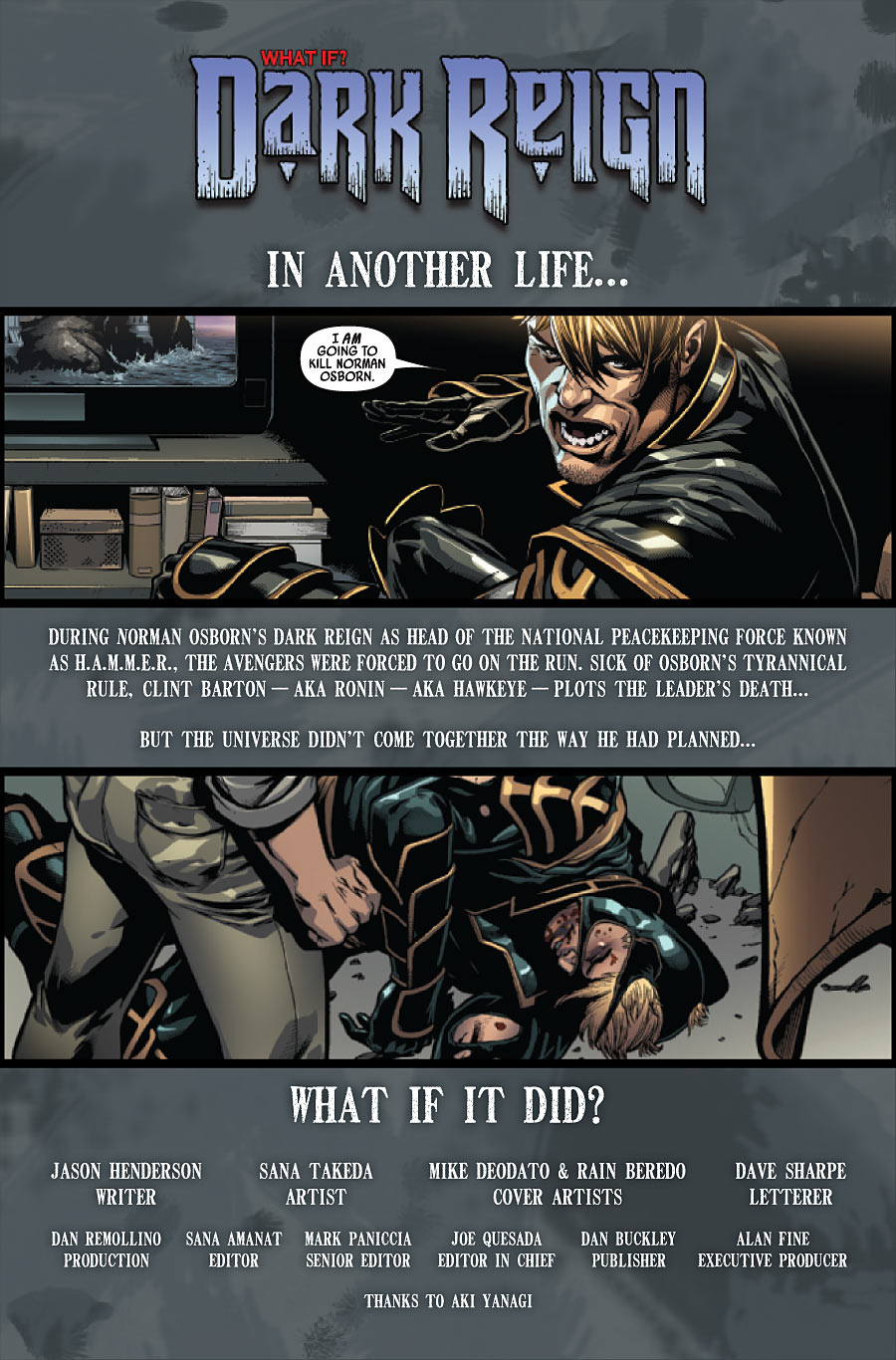 What If? Dark Reign #1 Prv72737