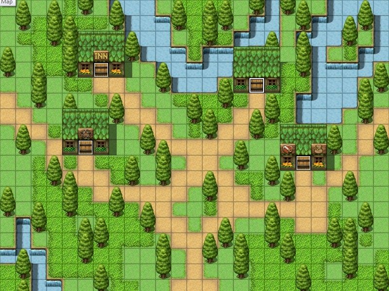 [Mapping]How to make a simple village map. Detail10