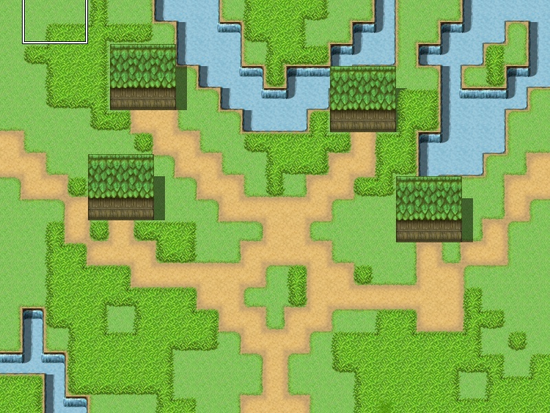 [Mapping]How to make a simple village map. Houses10