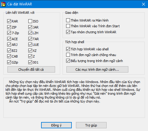 Phần mềm nén và giải nén WinRAR 5.30+key active Winrar10