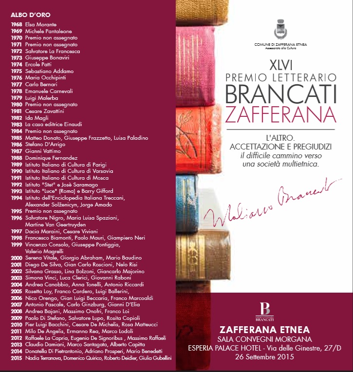 PREMIO LETTERARIO BRANCATI ZAFFERANA Immagi15