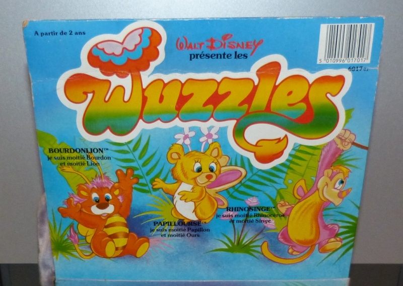 LES WUZZLES - Disney Hasbro 1985 Wuz0410