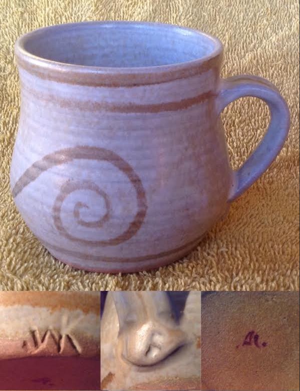 pottery - Willy and Joop Kuiper Mug Joop10