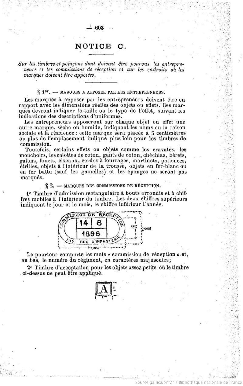 Les marquages réglementaires français pendant la Grande Guerre Marqua10