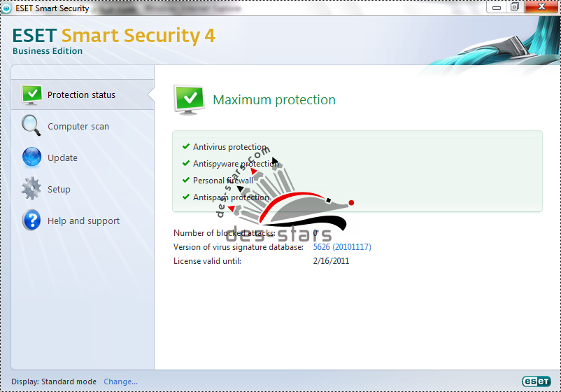 شرح تسطيب Nod32 Antivirus 4.2.67.10 + السيريالات 211