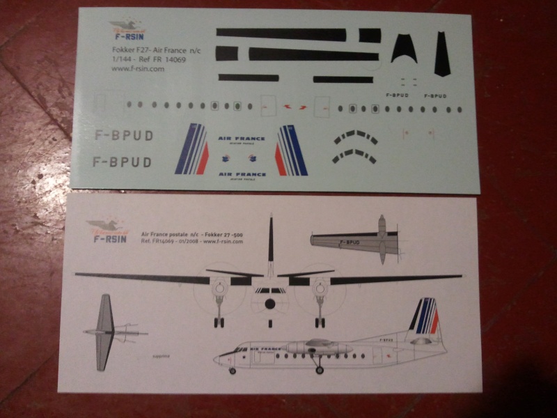 [F-Rsin] Fokker 27-500 Air France n/c Photo057