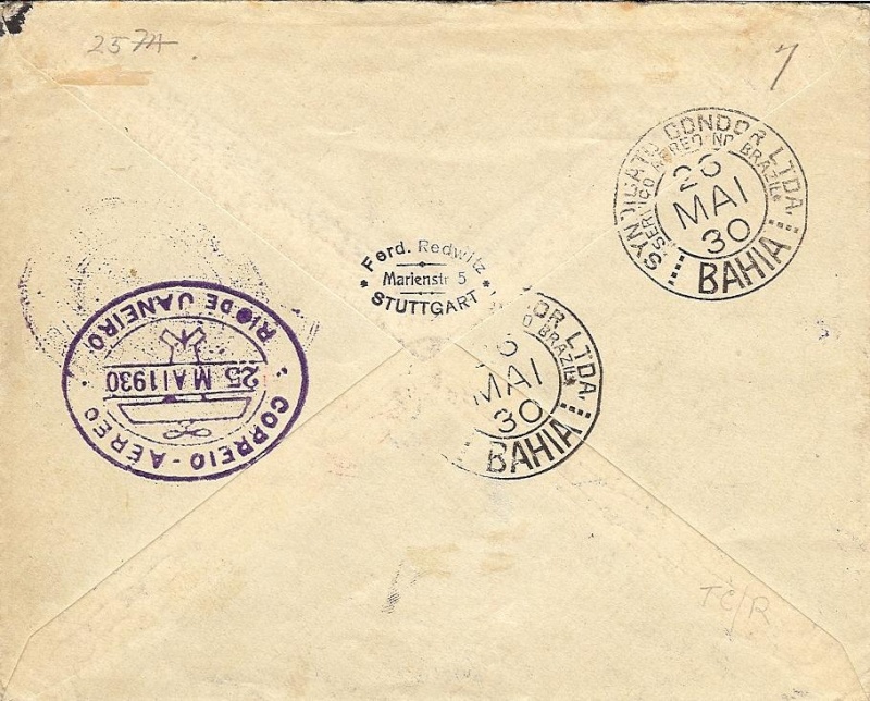 nach - Südamerikafahrt 1930, Post nach Rio de Janeiro - Seite 2 57_ee_11