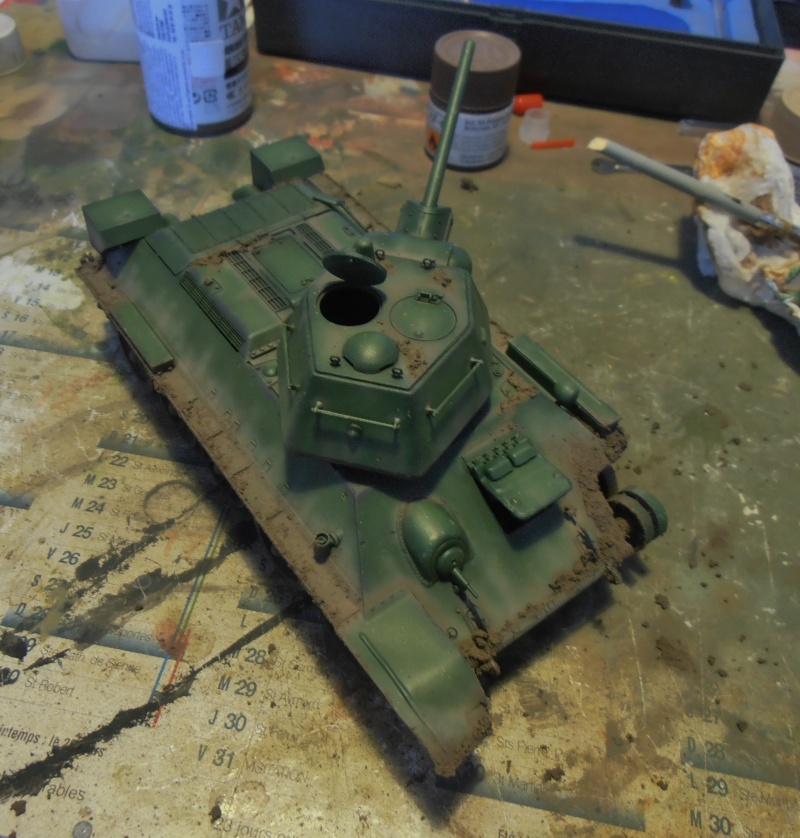 T-34 " K.O " ( Tamiya, Dragon au 1/35eme ). - Page 2 Pb291017