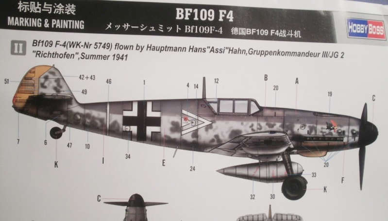 Bf 109 F4 Hobbyboss 1/48 P1290010