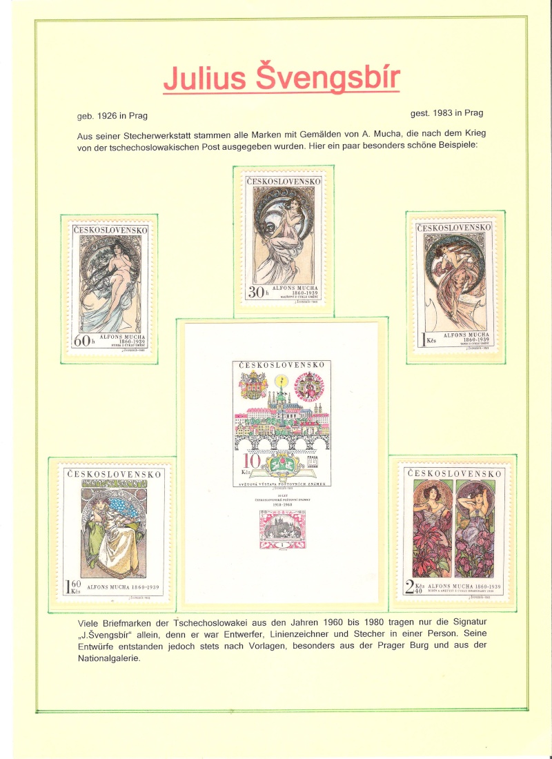 Briefmarkenkunst - made in Cechoslowakia 00217