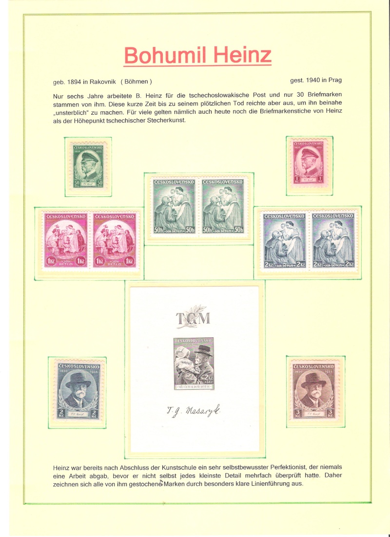 Briefmarkenkunst - made in Cechoslowakia 00714