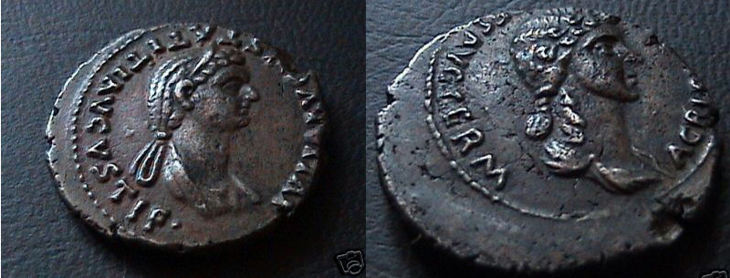 Agrippina denarius 33310