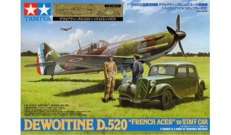 DEWOITINE D520+ Citroen Traction 11CV ---> page 9 FINI Tamiya10