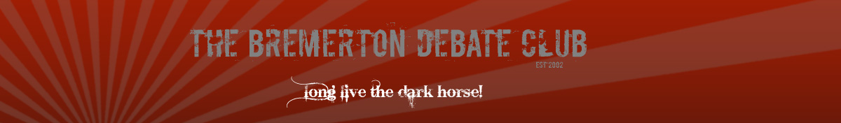 Free forum : Bremerton Debate Club Final12