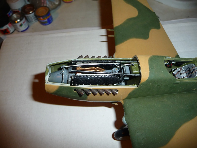 CURTISS P-40B 1/32eme trumpeter P1010490