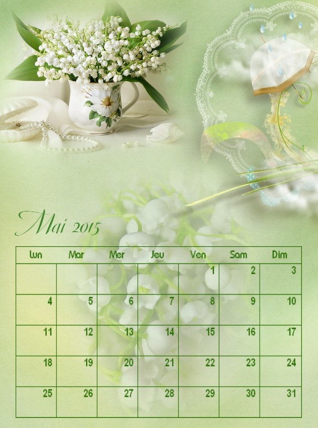 CALENDRIERS ORIGINAUX DES MOIS DE L ANNEE PAR ORDRE ALPHABETIQUE - Page 14 Mai_510