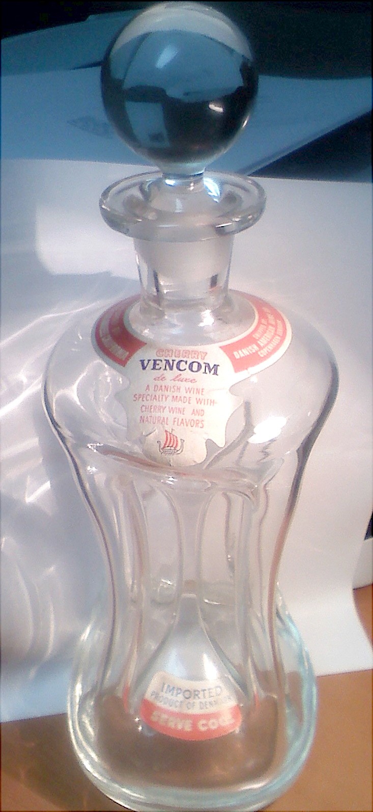 Holmegaard Vencom kluk kluk decanter 11180010