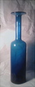 Gulvvase? blue glass vase Frnt111