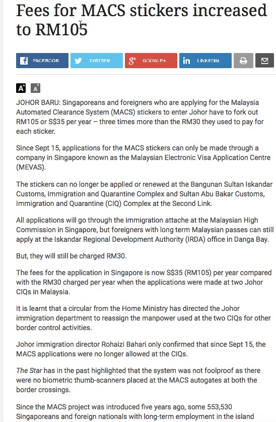 MACS renewal after Sept 2015 and application MUST go thru Third Link Pte Ltd in Singapore Macs_110
