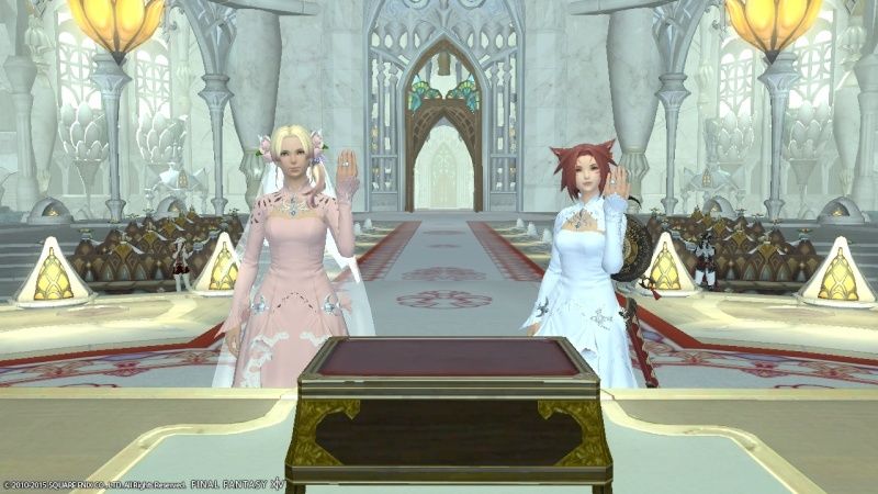 Le mariage: Death et Tia Ffxiv_16