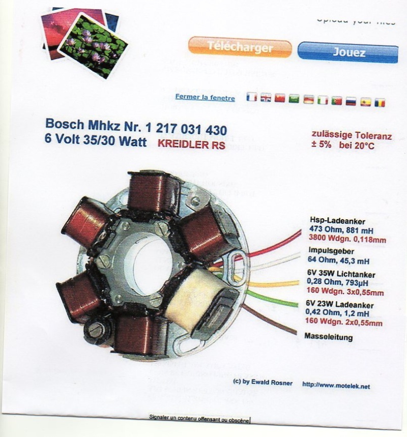 CONTROLE ALLUMAGE bOSCH electronique Bosch011