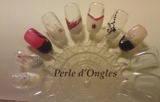 Mes premiers pas en NAIL-ART Mars2011