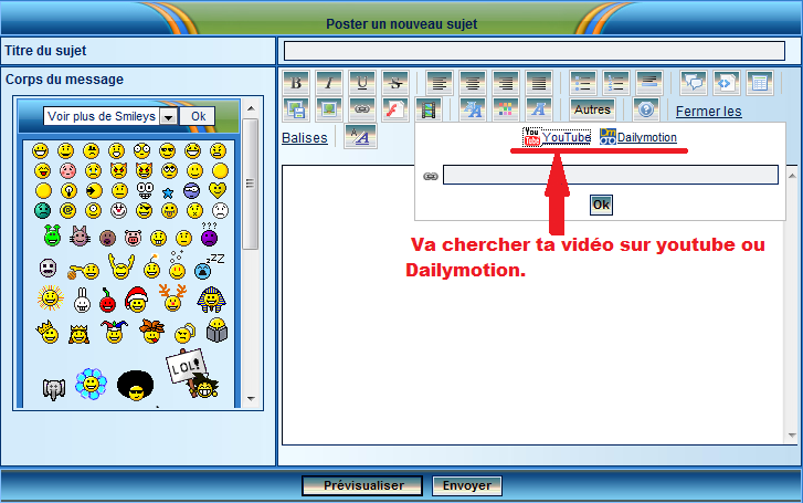 Comment ajouter une vidéo ??? Youtbe10