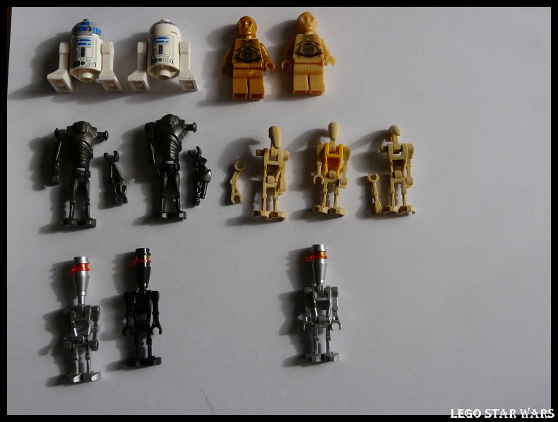 [LEGO] Univers STAR WARS : minifig et autres  P1090527