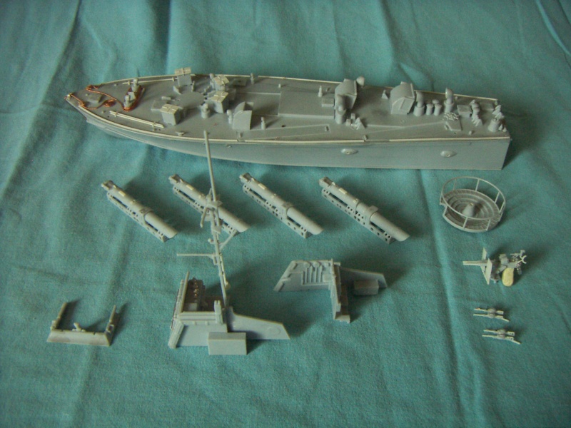 Vedette lance-torpilles anglaise Vosper au 1/72 airfix 01_08_10