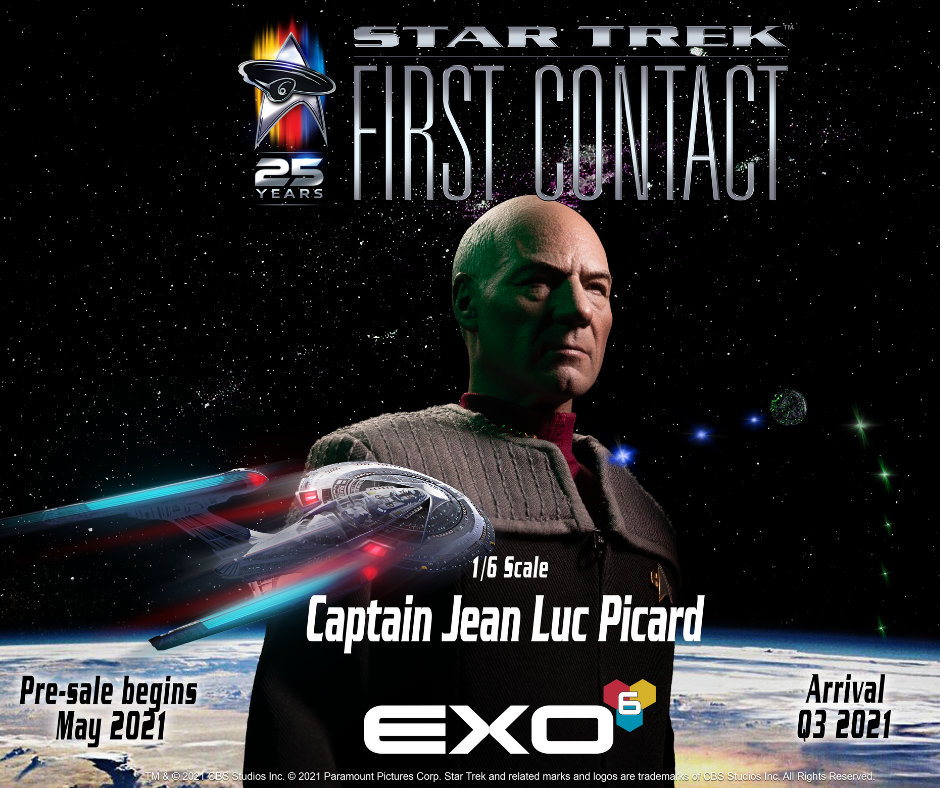 Exo-6 : Star Trek First Contact - Captain Jean-Luc Picard 1/6 Scale 16961710