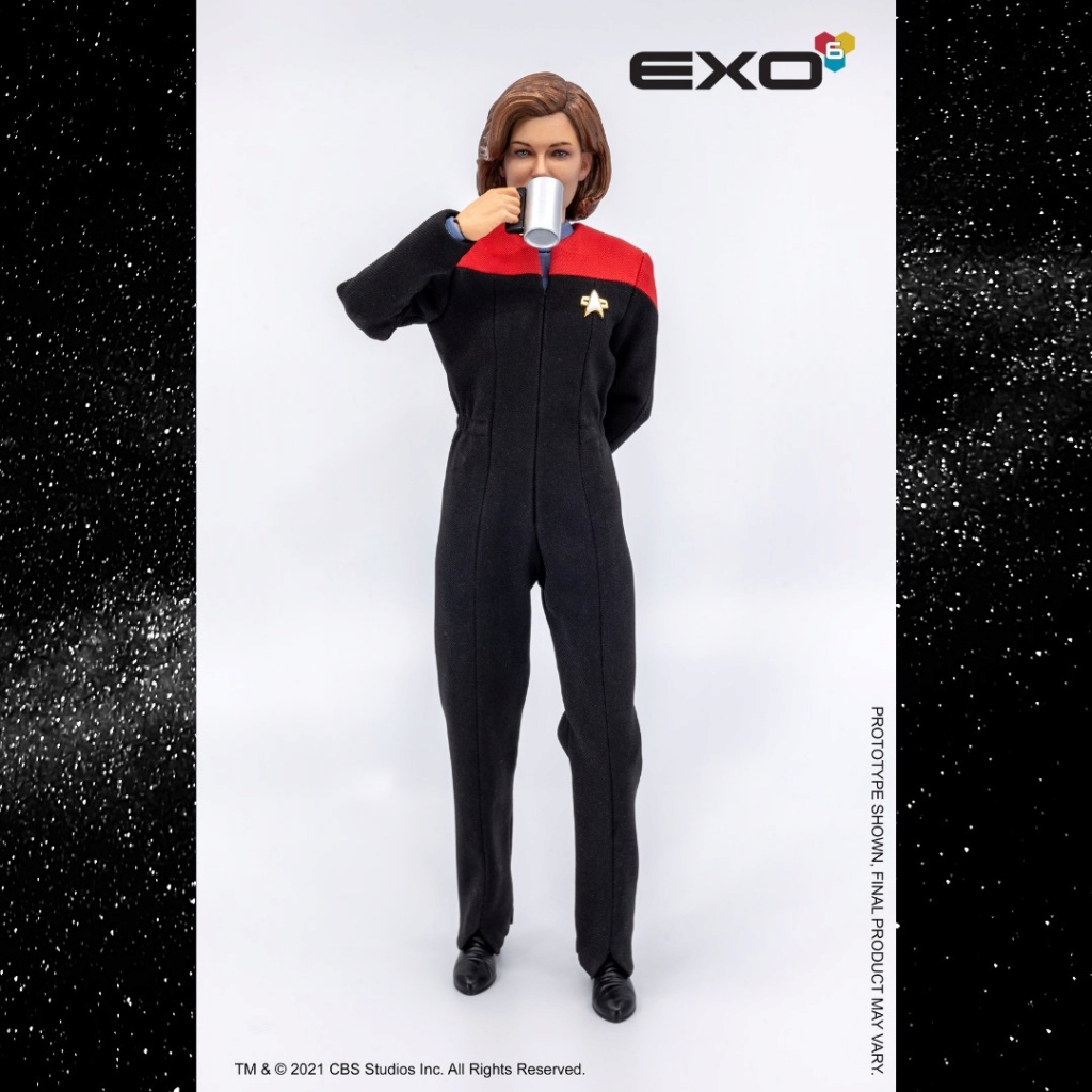 Exo-6 : Star Trek Voyager - Captain Kathryn Janeway 1/6 Scale 22059010