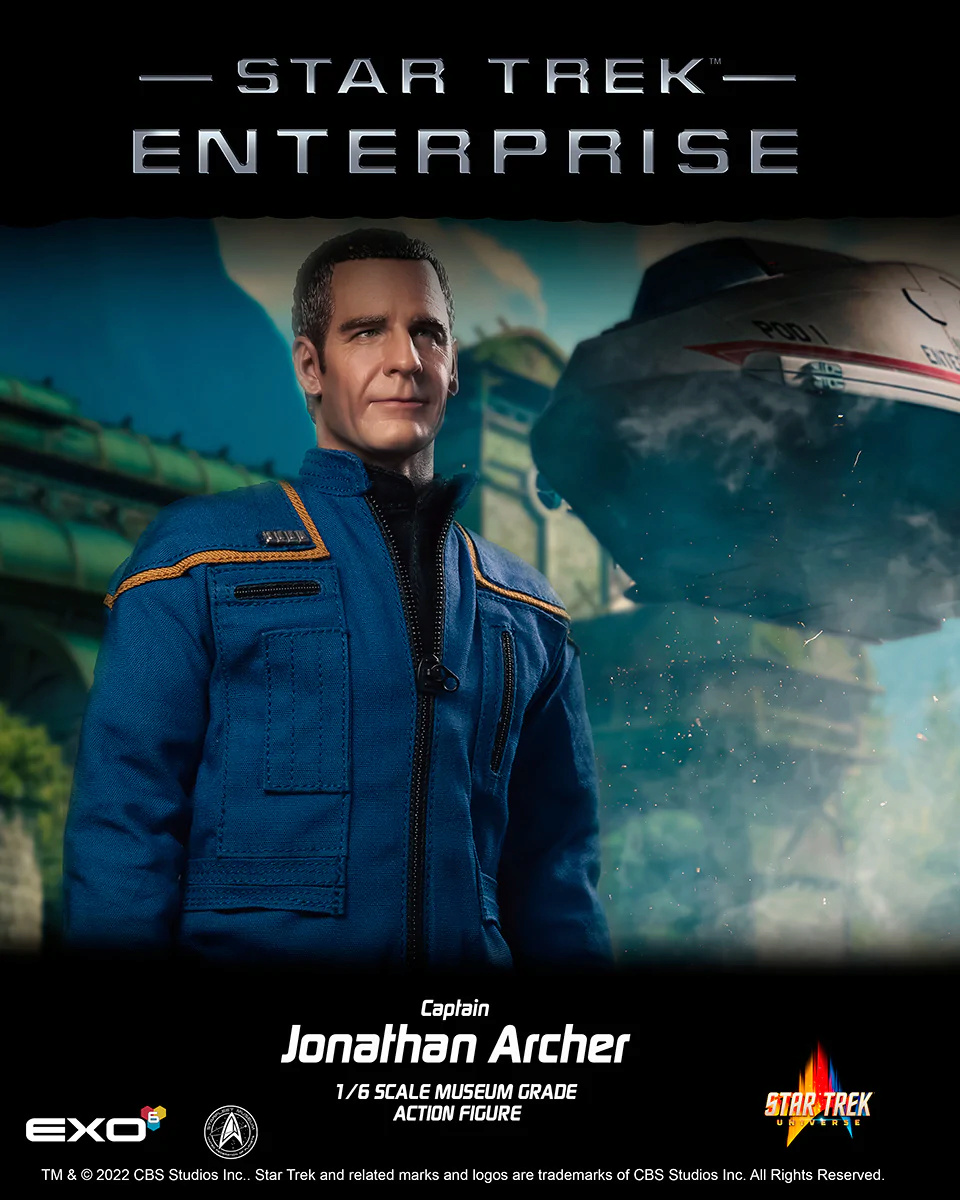 Exo-6 : Star Trek Enterprise- Captain Jonathan Archer 1/6 Scale Archer16