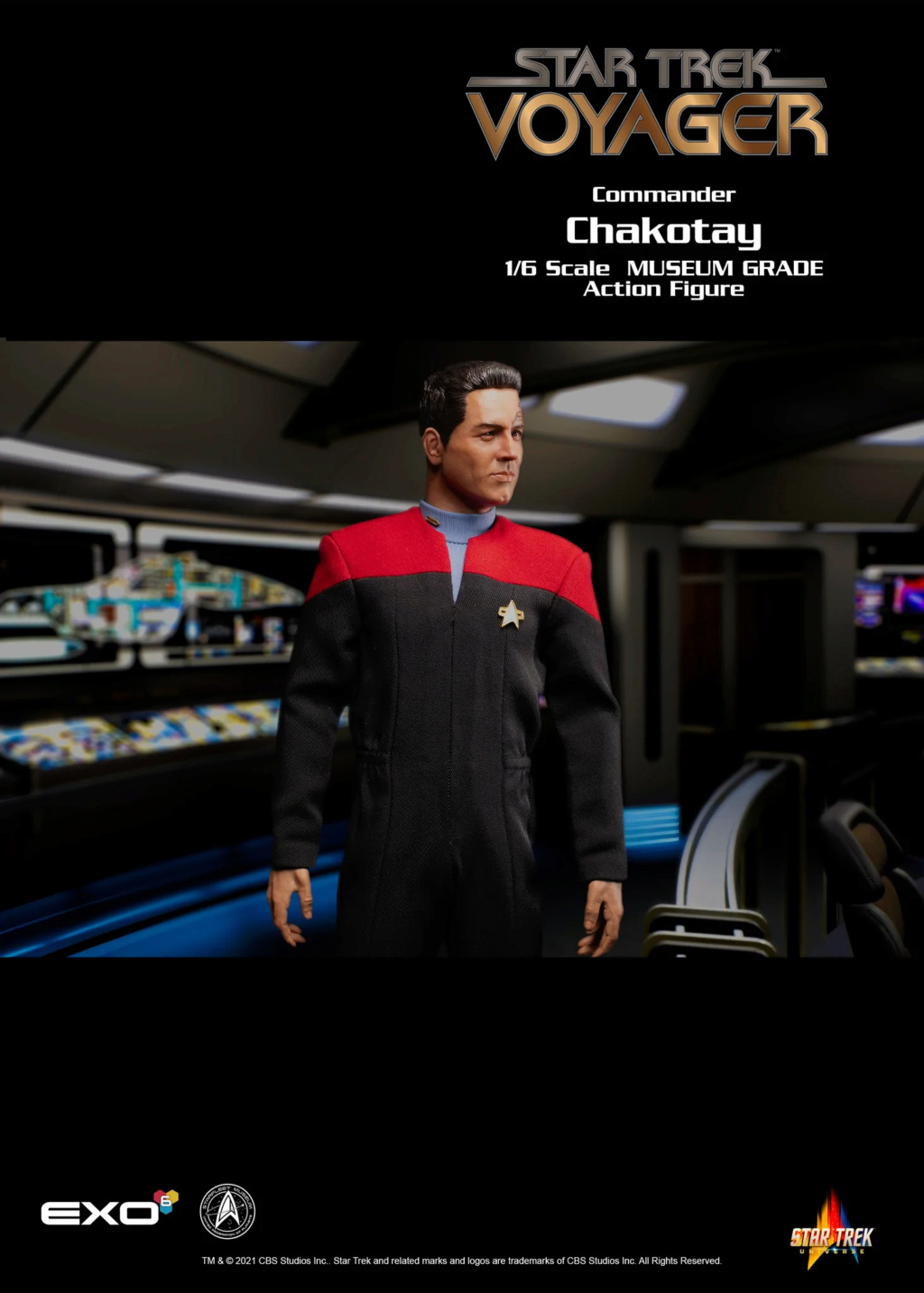 Exo-6 : Star Trek Voyager - Commander Chakotay 1/6 Scale Chakot10