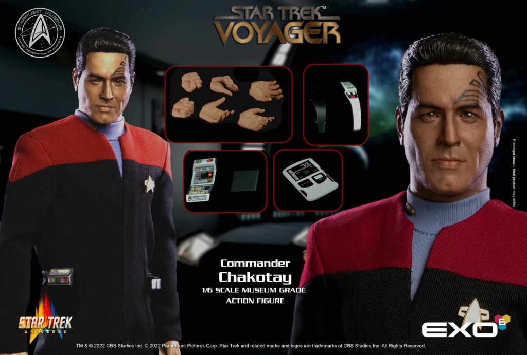 Exo-6 : Star Trek Voyager - Commander Chakotay 1/6 Scale Chakot12