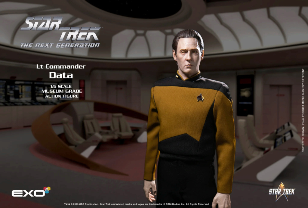 Exo-6 : Star Trek The Next Generation - Lieutenant Commander Data 1/6 Scale Data0110