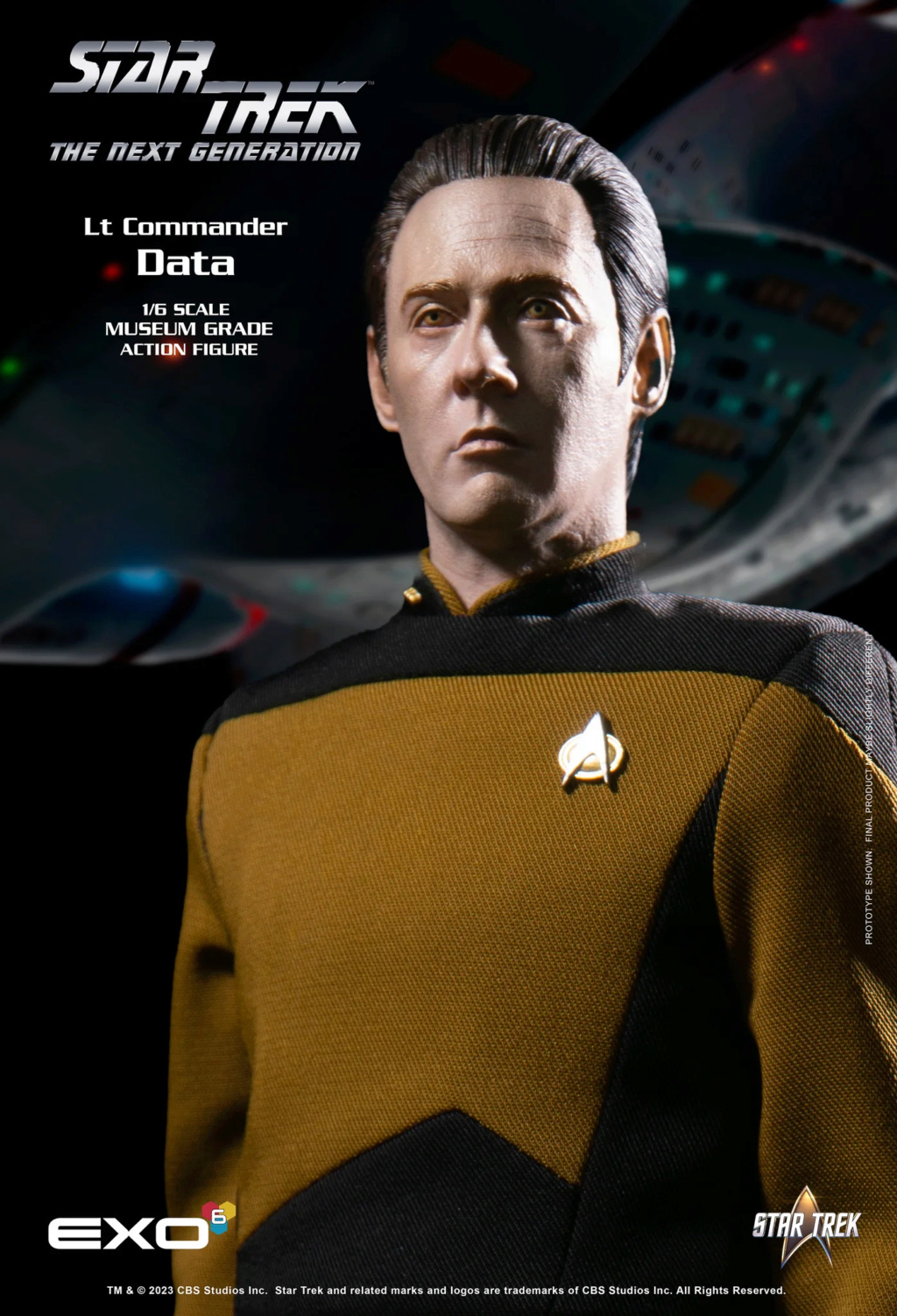 Exo-6 : Star Trek The Next Generation - Lieutenant Commander Data 1/6 Scale Data0510