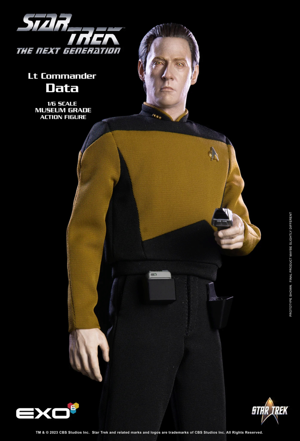 Exo-6 : Star Trek The Next Generation - Lieutenant Commander Data 1/6 Scale Data0610