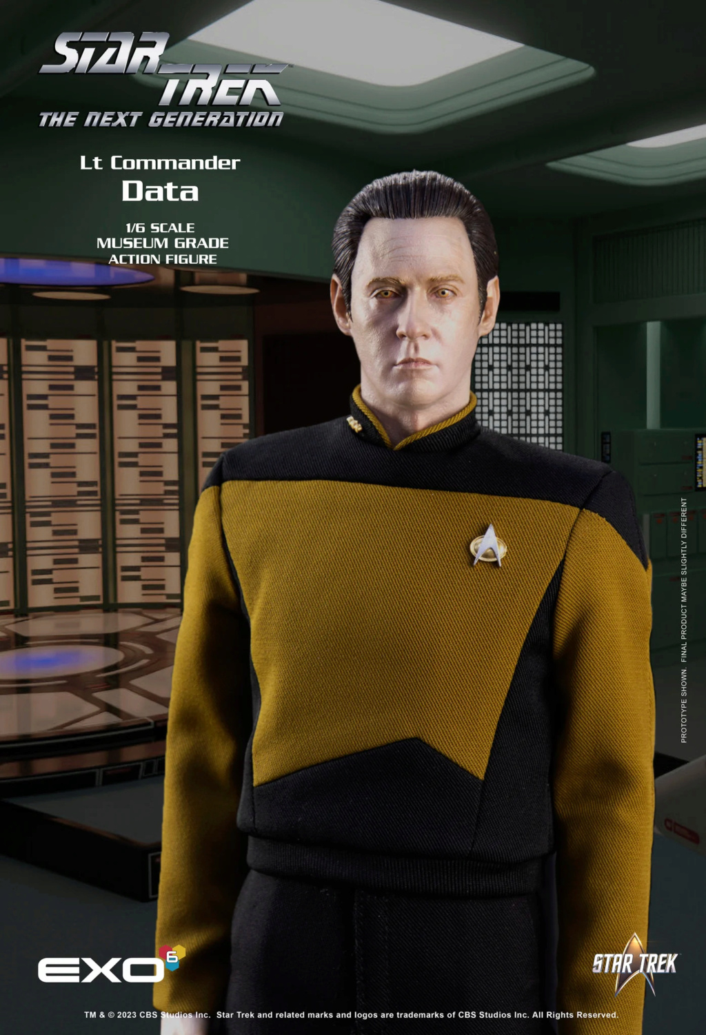Exo-6 : Star Trek The Next Generation - Lieutenant Commander Data 1/6 Scale Data0810