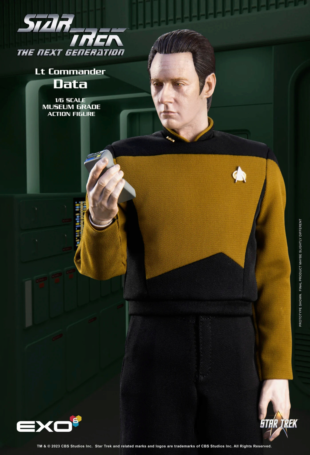 Exo-6 : Star Trek The Next Generation - Lieutenant Commander Data 1/6 Scale Data0910