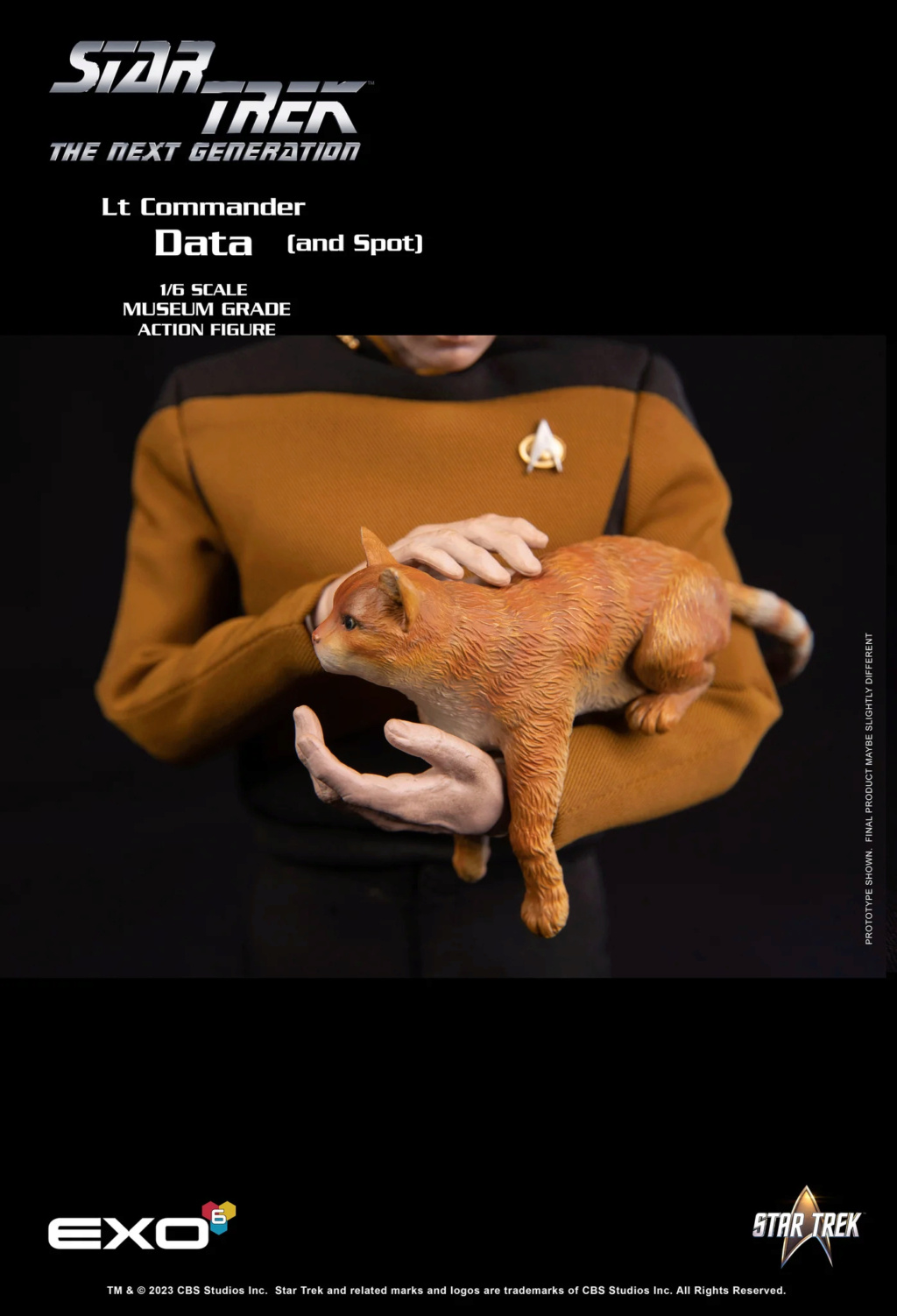 Exo-6 : Star Trek The Next Generation - Lieutenant Commander Data 1/6 Scale Data1010