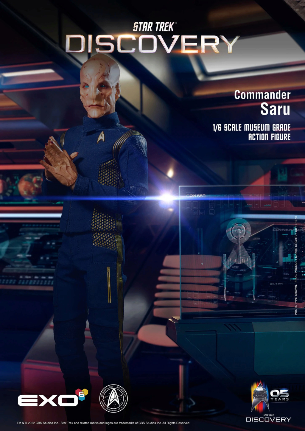 Exo-6 : Star Trek Discovery - Commander Saru 1/6 Scale Dsc_sa14