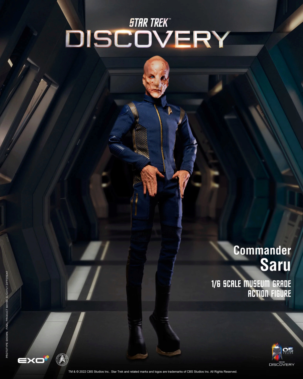 Exo-6 : Star Trek Discovery - Commander Saru 1/6 Scale Dsc_sa16