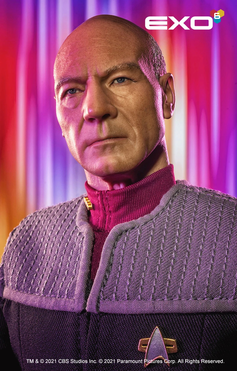 Exo-6 : Star Trek First Contact - Captain Jean-Luc Picard 1/6 Scale Exo6_f12