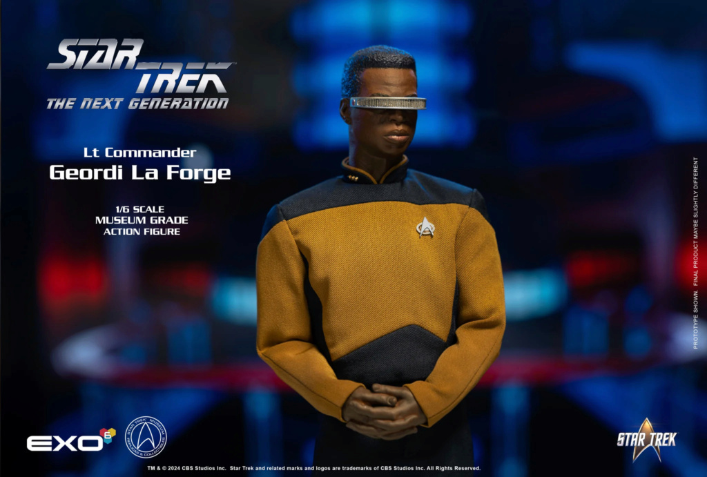 Exo-6 : Star Trek The Next Generation - Lt Commander Geordi La Forge 1/6 Scale Geordi10
