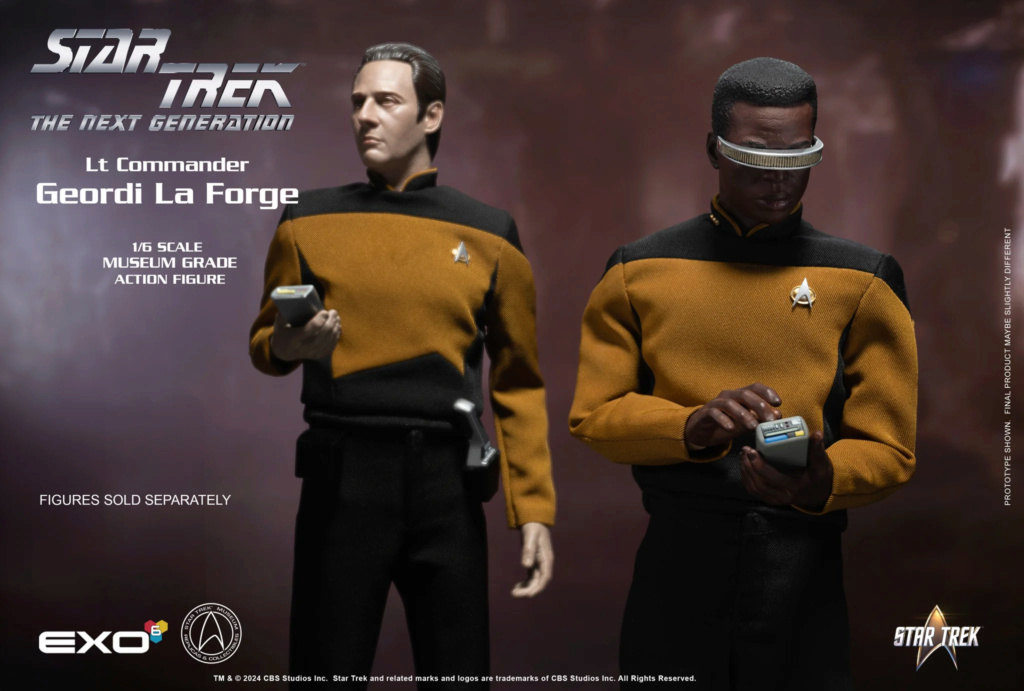 Exo-6 : Star Trek The Next Generation - Lt Commander Geordi La Forge 1/6 Scale Geordi17