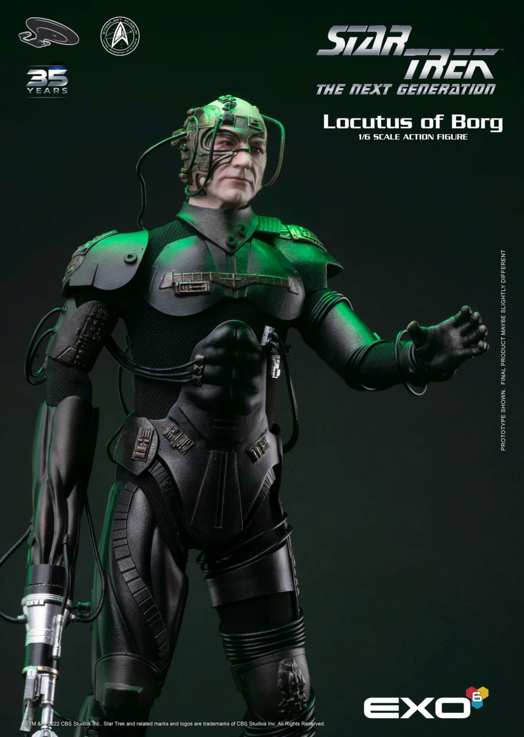 Exo-6 : Star Trek The Next Generation - Locutus of Borg 1/6 Scale Locutu13