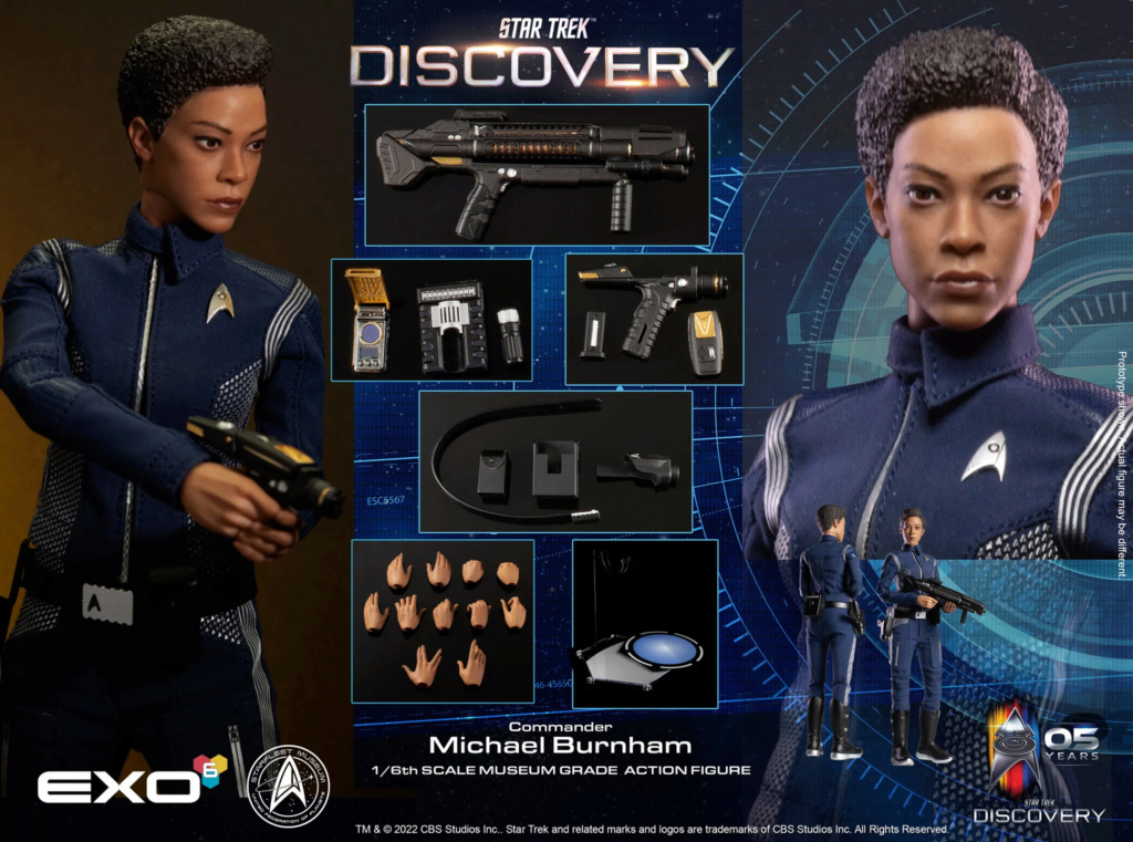 Exo-6 : Star Trek Discovery - Commander Michael Burnham 1/6 Scale Michae10