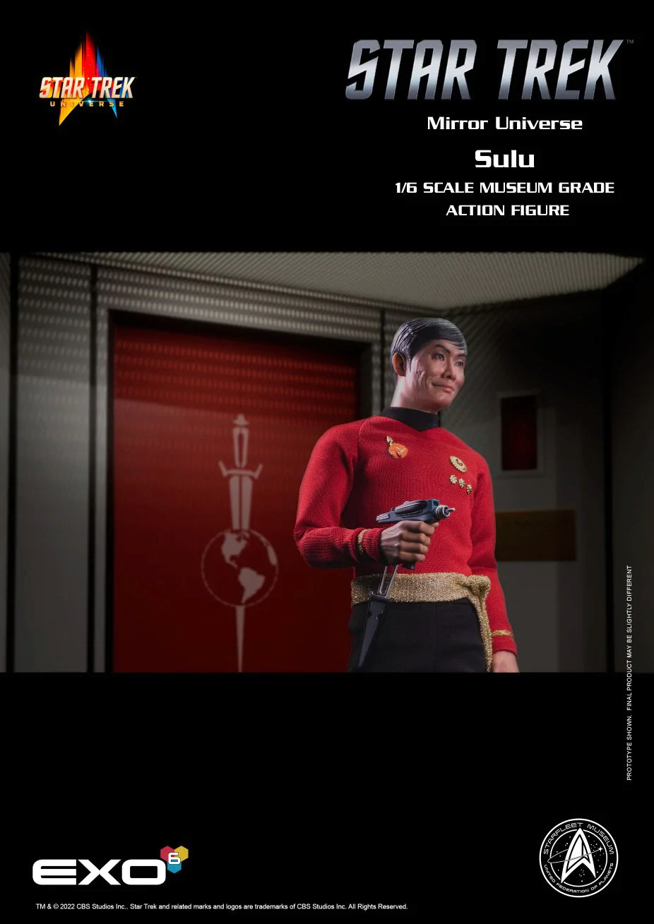 Exo-6 : Star Trek The Original Series - Sulu Mirror Universe 1/6 Scale Msulu_16