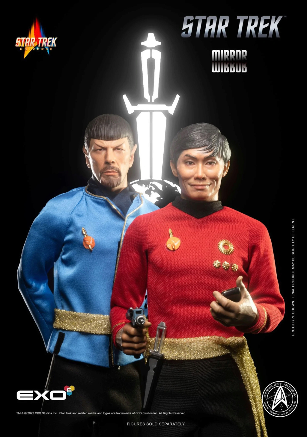 Exo-6 : Star Trek The Original Series - Sulu Mirror Universe 1/6 Scale Msulu_18